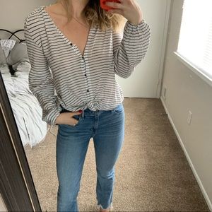 Stripes and sleeves tee 🌙